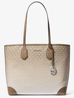Eva Large Ombré Signature Logo Tote Bag